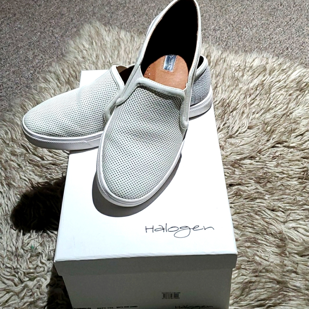 Halogen Embossed Flat Sneaker Shoe